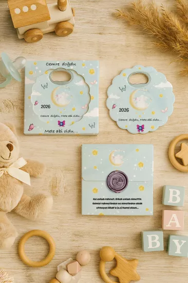 Bebek & Doğum Günü Papatya Açacak Magnetler