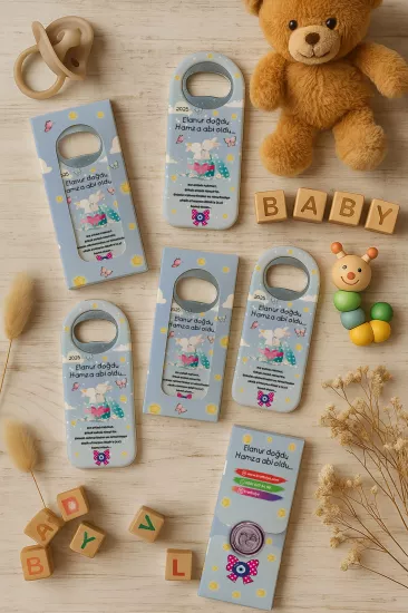 Yeni Doğan, Baby Shower ve Doğum Günü Hediyesi Mühürlü Açacak Magnet