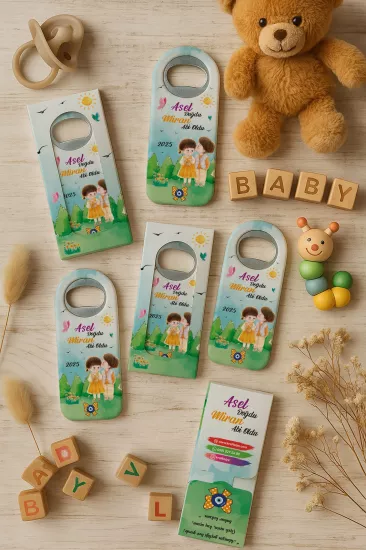 Bebek & Doğum Günü Kutulu Açacak Magnet