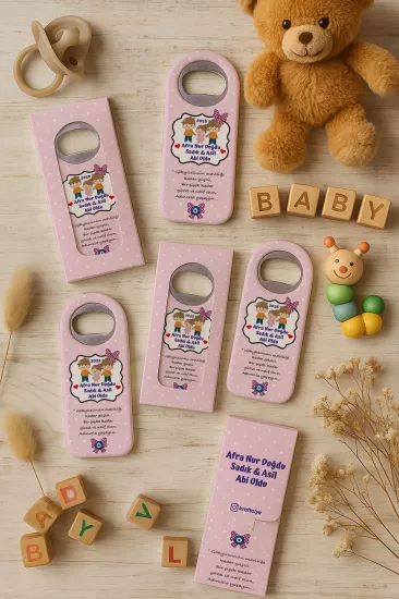 Bebek & Doğum Günü Kutulu Açacak Magnet