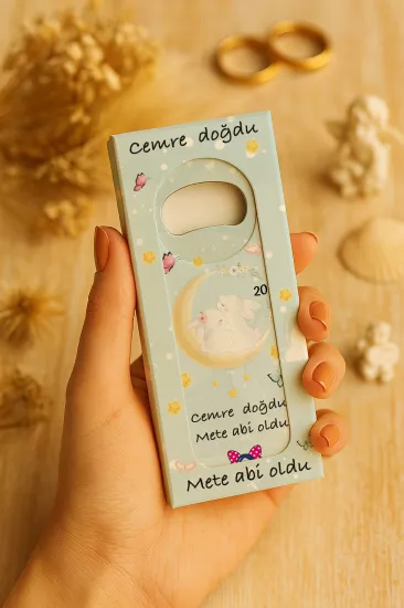 Mühürlü Kutulu Uzun Açacak Magnet