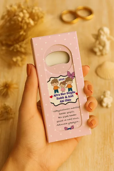Mühürlü Kutulu Uzun Açacak Magnet