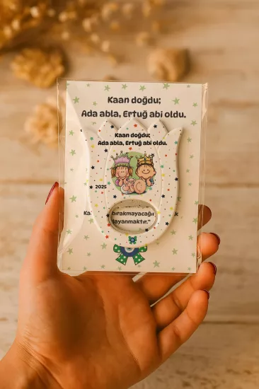 Bebek & Doğum Günü Kartlı Lale Açacak