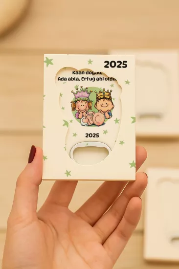 Ayak İzi Açacak Magnet | Bebek Hediyelikleri