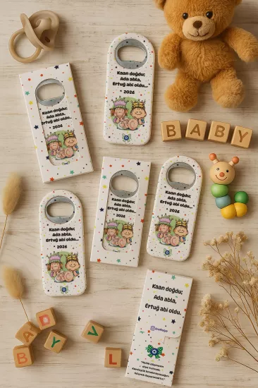 Bebek & Doğum Günü Kutulu Açacak Magnet