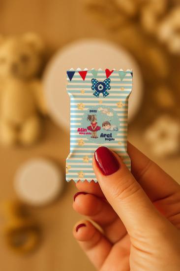 Kişiye Özel Metal Kutulu Madlen Çikolata – Doğum Günü & Baby Shower