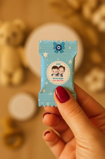 Kişiye Özel Metal Kutulu Madlen Çikolata – Doğum Günü & Baby Shower