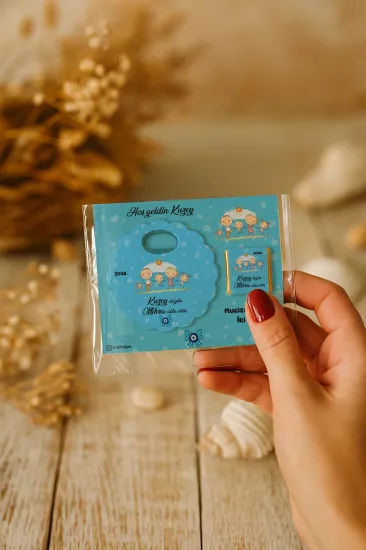 Çikolatalı Papatya Bardak Altlığı Açacak Magnet