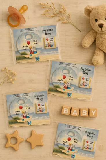 Çikolatalı Papatya Bardak Altlığı Açacak Magnet