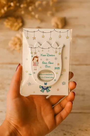 Bebek & Doğum Günü Kartlı Lale Açacak