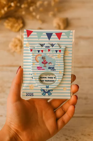 Bebek & Doğum Günü Kartlı Lale Açacak