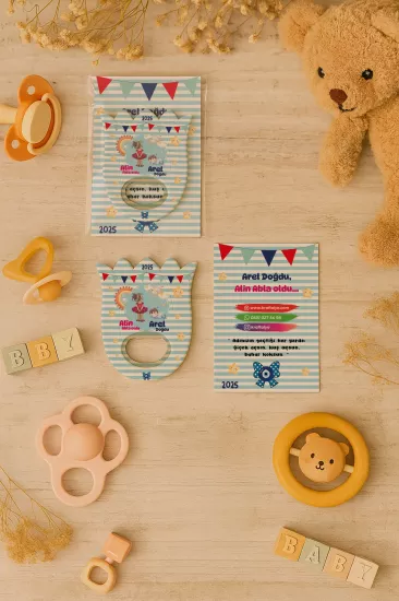 Bebek & Doğum Günü Kartlı Lale Açacak
