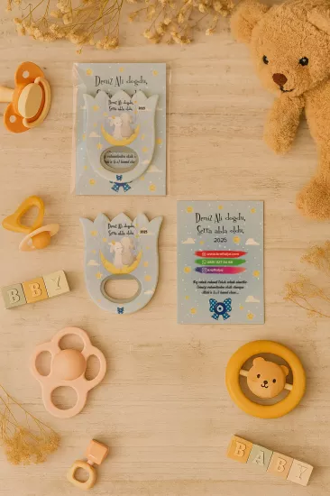 Bebek & Doğum Günü Kartlı Lale Açacak