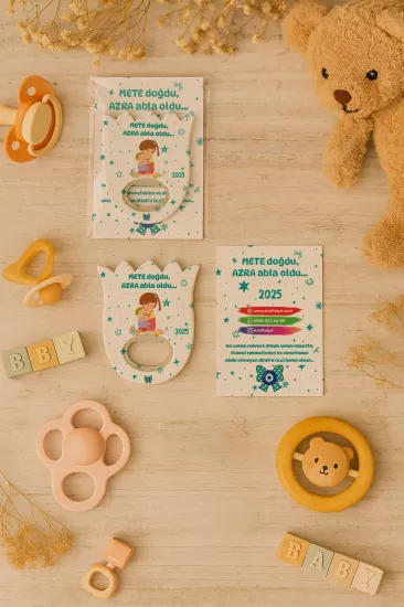 Bebek & Doğum Günü Kartlı Lale Açacak