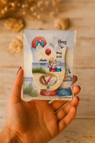 Bebek & Doğum Günü Kartlı Lale Açacak