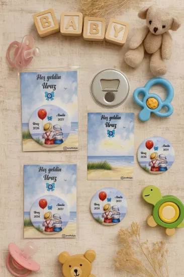 Kartlı Metal Açacak Magnet Hediyelikleri