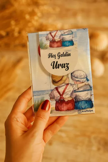 Kişiye Özel Mıknatıslı Kitap Ayracı Hediyelikleri