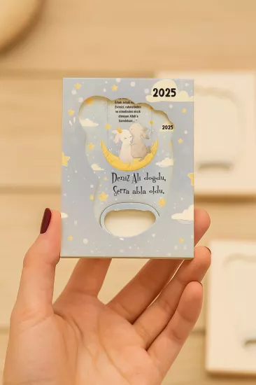 Ayak İzi Açacak Magnet | Bebek Hediyelikleri