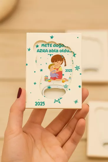 Ayak İzi Açacak Magnet | Bebek Hediyelikleri