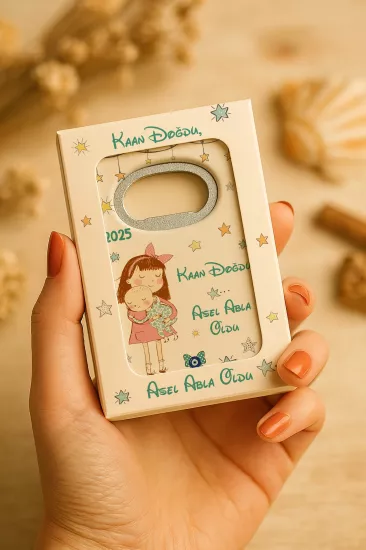 Yeni Doğan ve Baby Shower Açacak Magnet | Kutulu Hediyelik