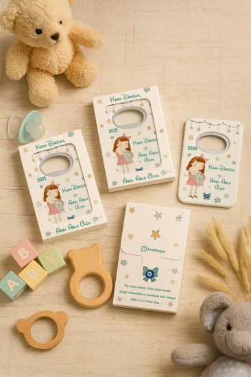 Yeni Doğan ve Baby Shower Açacak Magnet | Kutulu Hediyelik