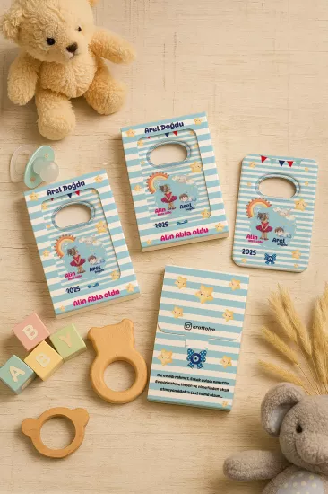 Yeni Doğan ve Baby Shower Açacak Magnet | Kutulu Hediyelik