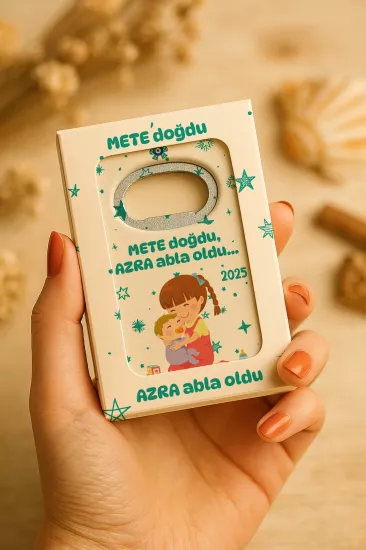 Yeni Doğan ve Baby Shower Açacak Magnet | Kutulu Hediyelik