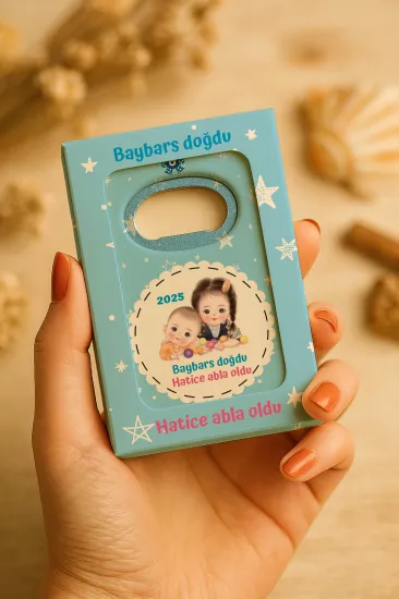 Yeni Doğan ve Baby Shower Açacak Magnet | Kutulu Hediyelik