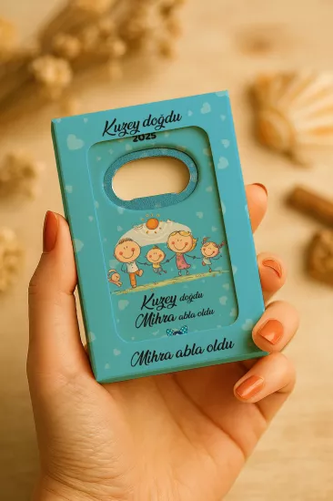 Yeni Doğan ve Baby Shower Açacak Magnet | Kutulu Hediyelik