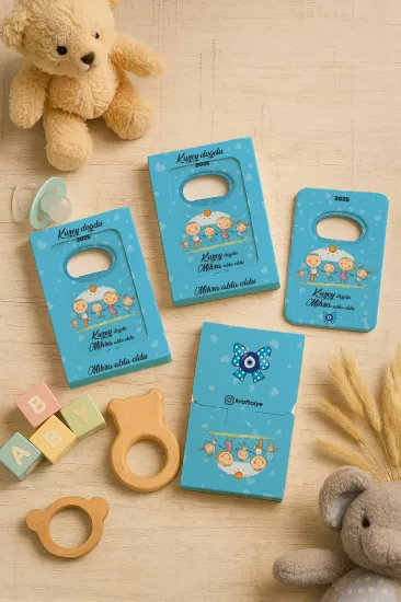 Yeni Doğan ve Baby Shower Açacak Magnet | Kutulu Hediyelik