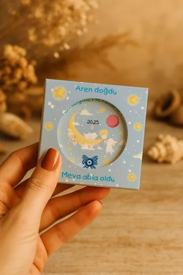 Kutulu Metal Açacak Magnet Hediyelik