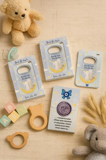 Mühürlü Açacak Magnet – Bebek Hediyesi
