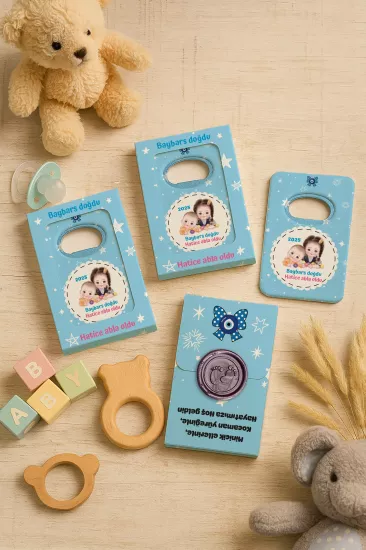 Mühürlü Açacak Magnet – Bebek Hediyesi