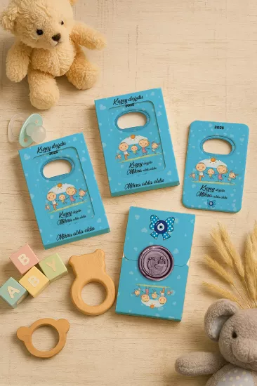 Mühürlü Açacak Magnet – Bebek Hediyesi