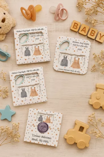 Mühürlü Kutulu Bardak Altlığı Açacak Magnet