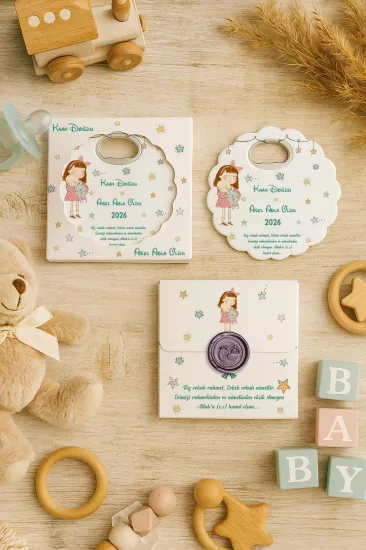Bebek & Doğum Günü Papatya Açacak Magnetler