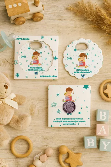 Bebek & Doğum Günü Papatya Açacak Magnetler