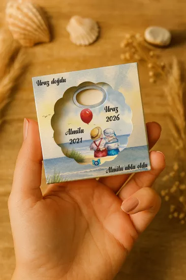 Bebek & Doğum Günü Papatya Açacak Magnetler