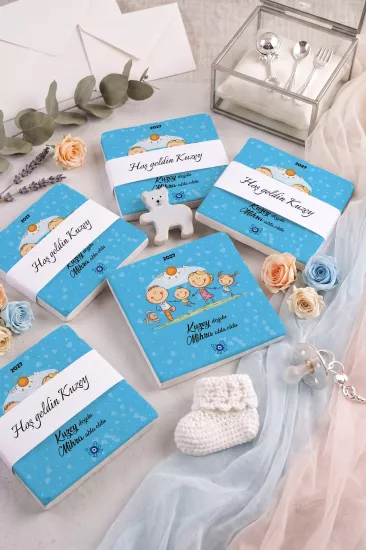 Bebek & Doğum Günü Taş Bardak Altlıkları