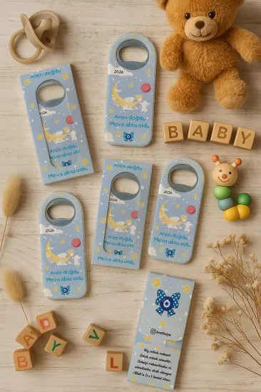Bebek & Doğum Günü Kutulu Açacak Magnet