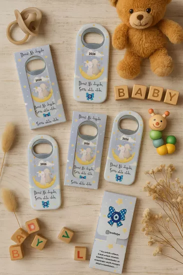 Bebek & Doğum Günü Kutulu Açacak Magnet