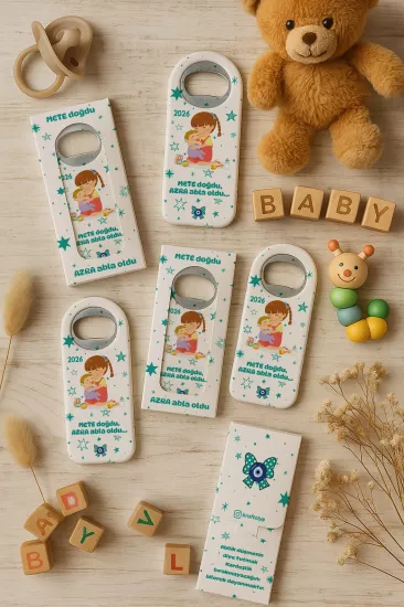 Bebek & Doğum Günü Kutulu Açacak Magnet