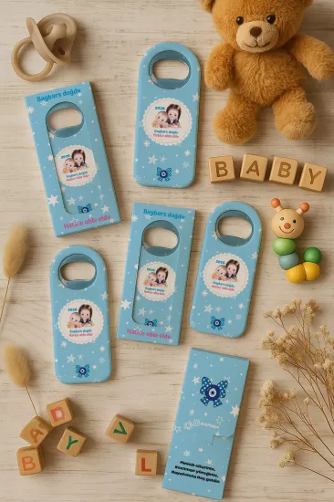 Bebek & Doğum Günü Kutulu Açacak Magnet
