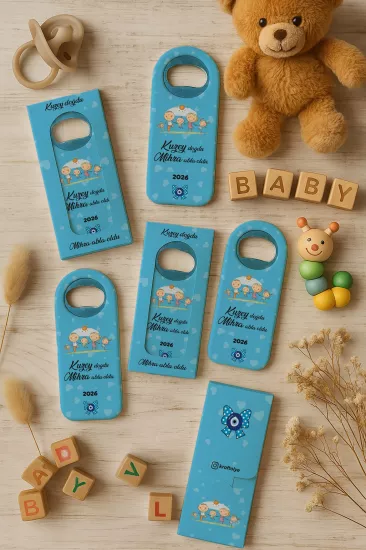 Bebek & Doğum Günü Kutulu Açacak Magnet