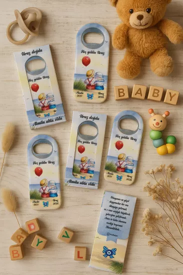 Bebek & Doğum Günü Kutulu Açacak Magnet