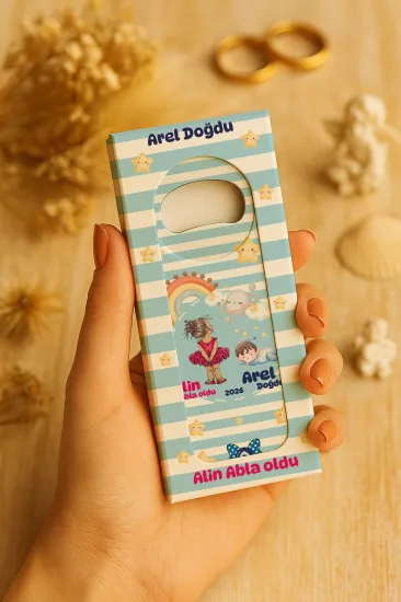 Mühürlü Kutulu Uzun Açacak Magnet