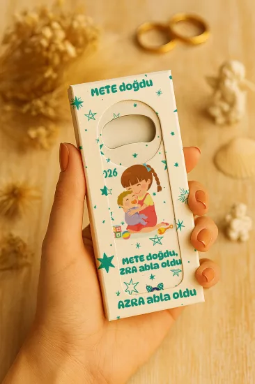 Mühürlü Kutulu Uzun Açacak Magnet