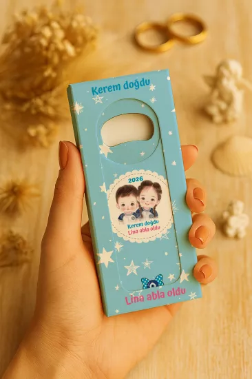 Mühürlü Kutulu Uzun Açacak Magnet