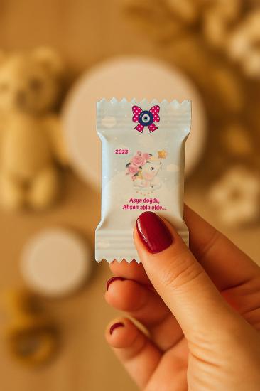 Kişiye Özel Metal Kutulu Madlen Çikolata – Doğum Günü & Baby Shower