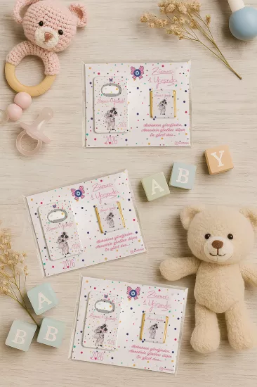 Çikolatalı Açacak Magnet – Bebek Hediyesi Magnet